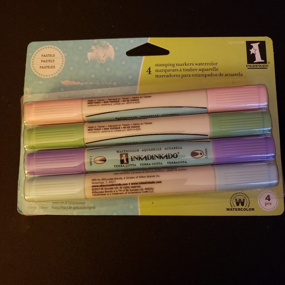 Pastel Stamping Markers